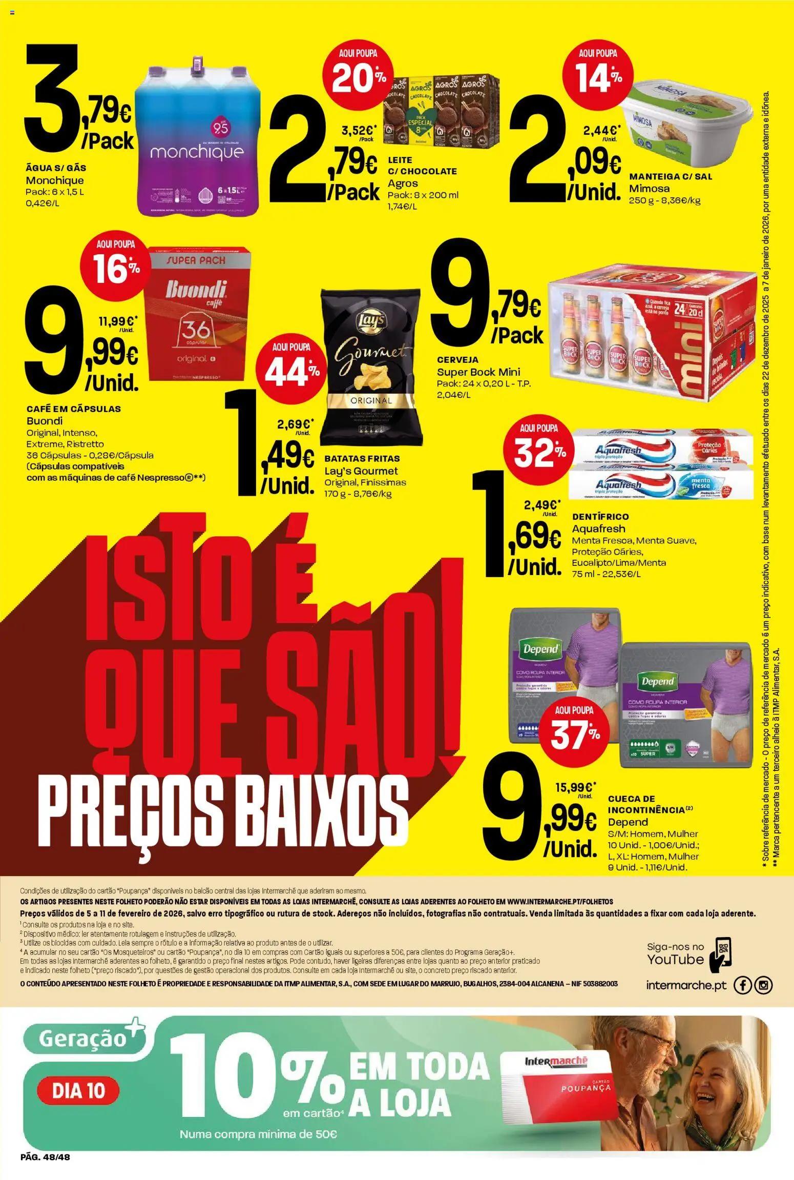 Intermarché folheto │ válido de 05.02.2026 | Página: 48