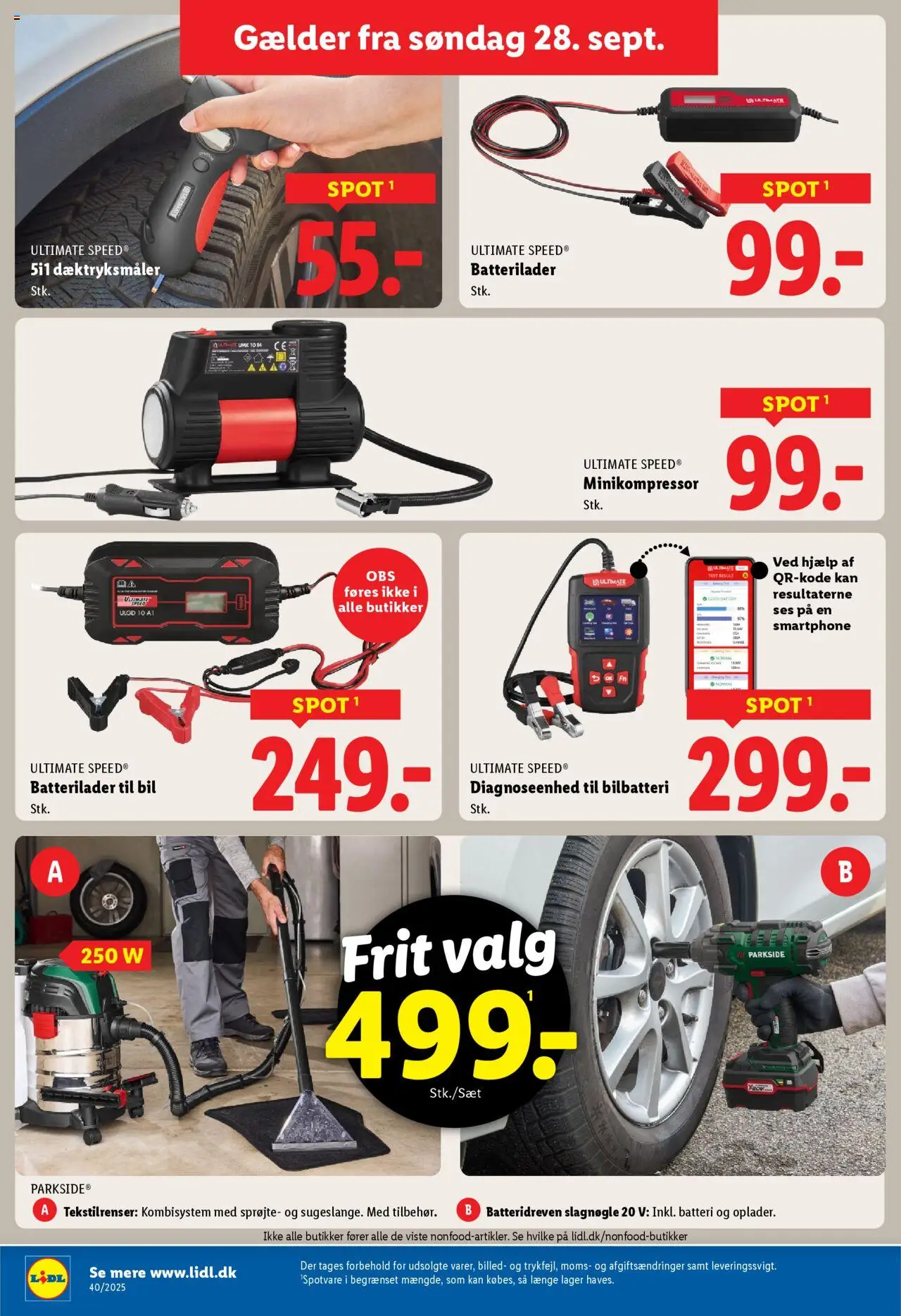 Lidl tilbudsavis – gyldig fra 28.09.2025 | Side: 19 | Produkter: Smartphone, Søm, Batteri