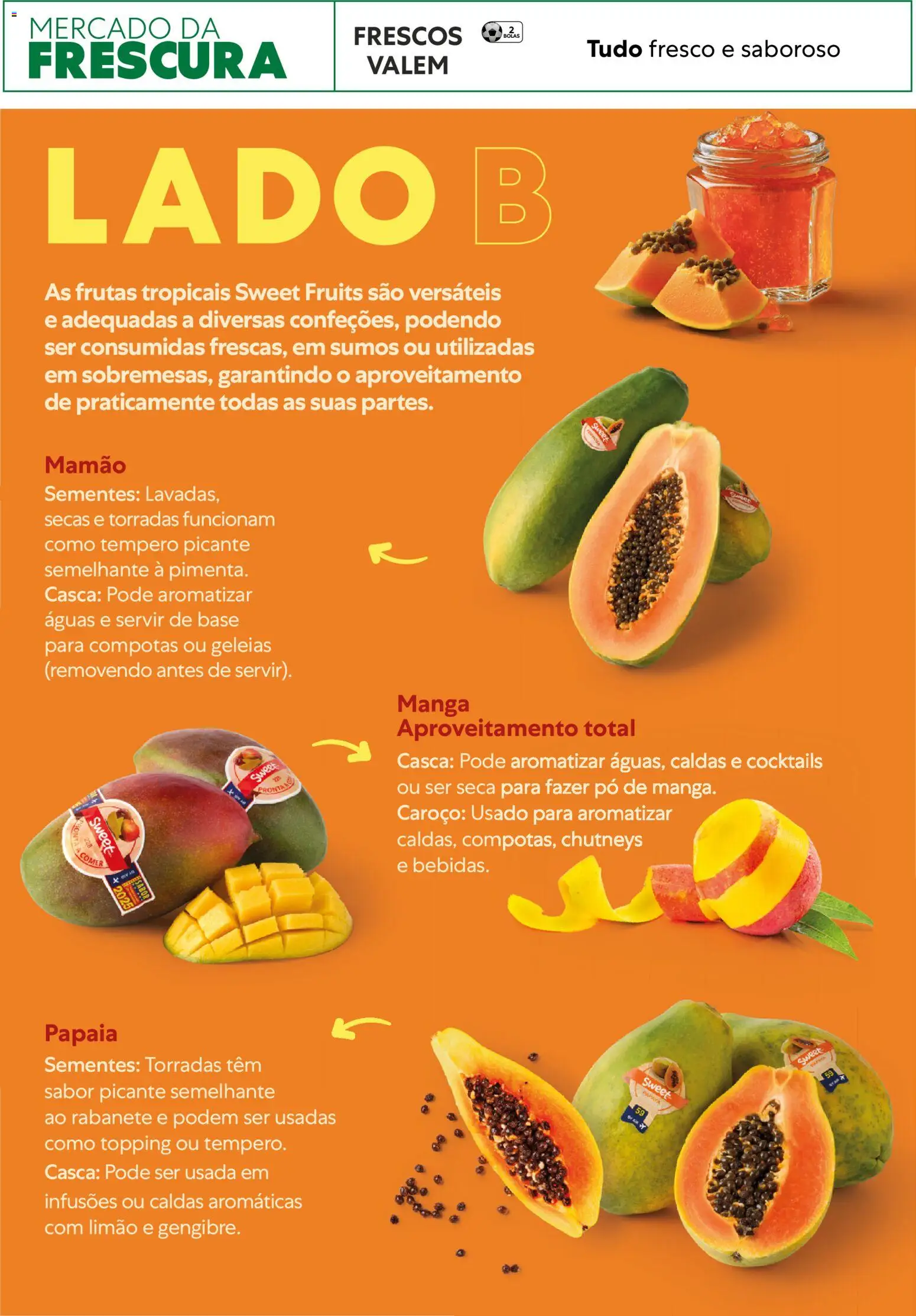 Recheio Horeca │ válido de 24.03.2026 | Página: 5 | Produtos: Pimenta, Base, Cocktails, Mamão