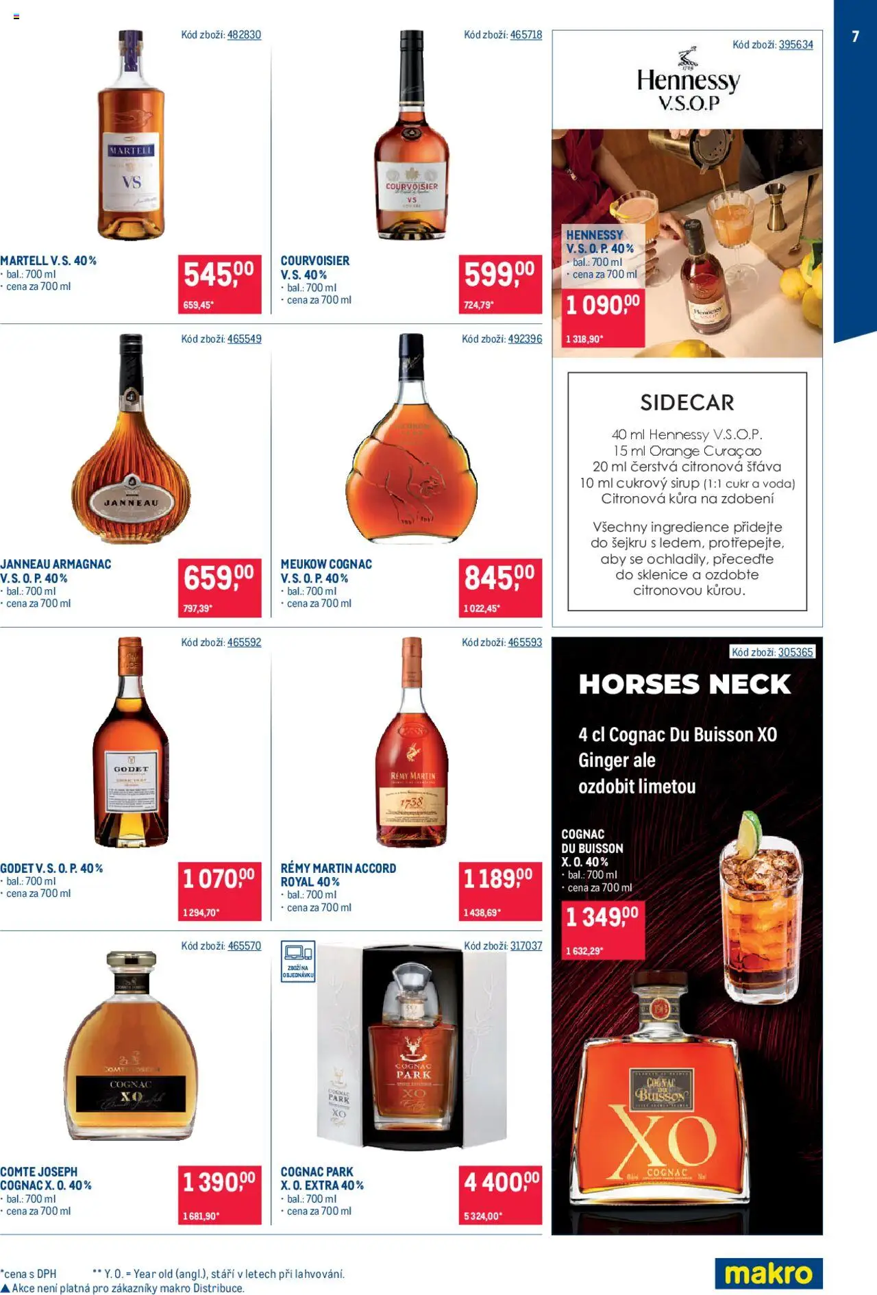 Makro leták - Bar od 08.10.2025 | Strana: 7 | Produkty: Čočka, Ginger Ale, Cukr, Hennessy