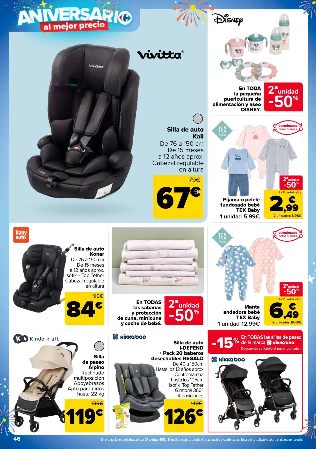 Carrefour folleto │ válido desde el 25.09.2025 | Página: 48 | Productos: Pijama, Manta, Silla