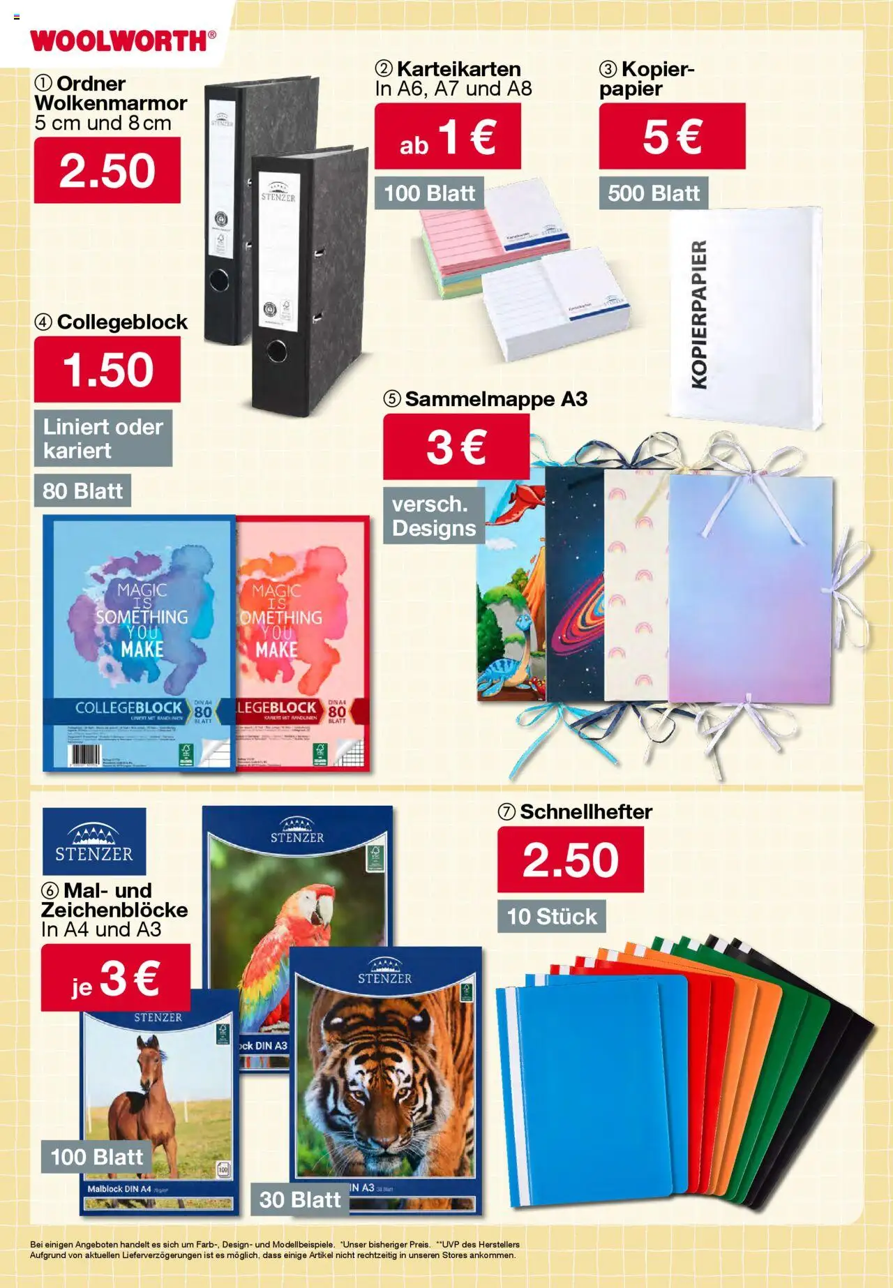 Woolworth Alles für den Schulstart gültig ab 22.08.2025 | Seite: 27