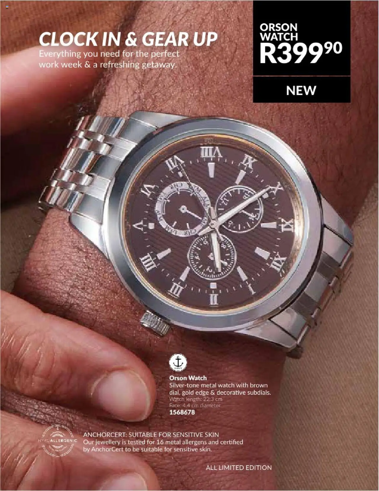 AVON Catalogue  │ valid from 01.08.2025 | Page: 83 | Products: Watch, Clock