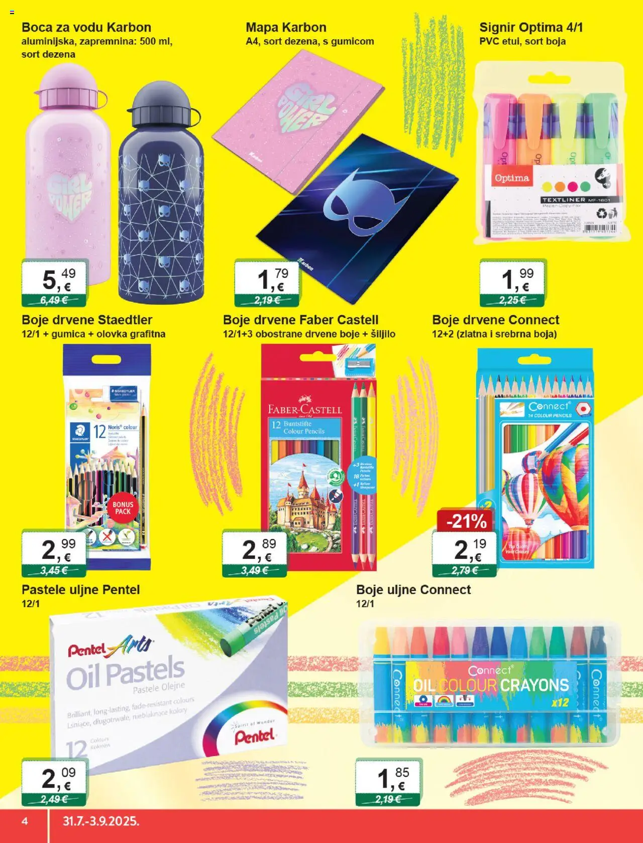 KTC katalog | vrijedi od 31.07.2025 | Stranica: 4 | Proizvodi: Šiljilo, Boca za vodu
