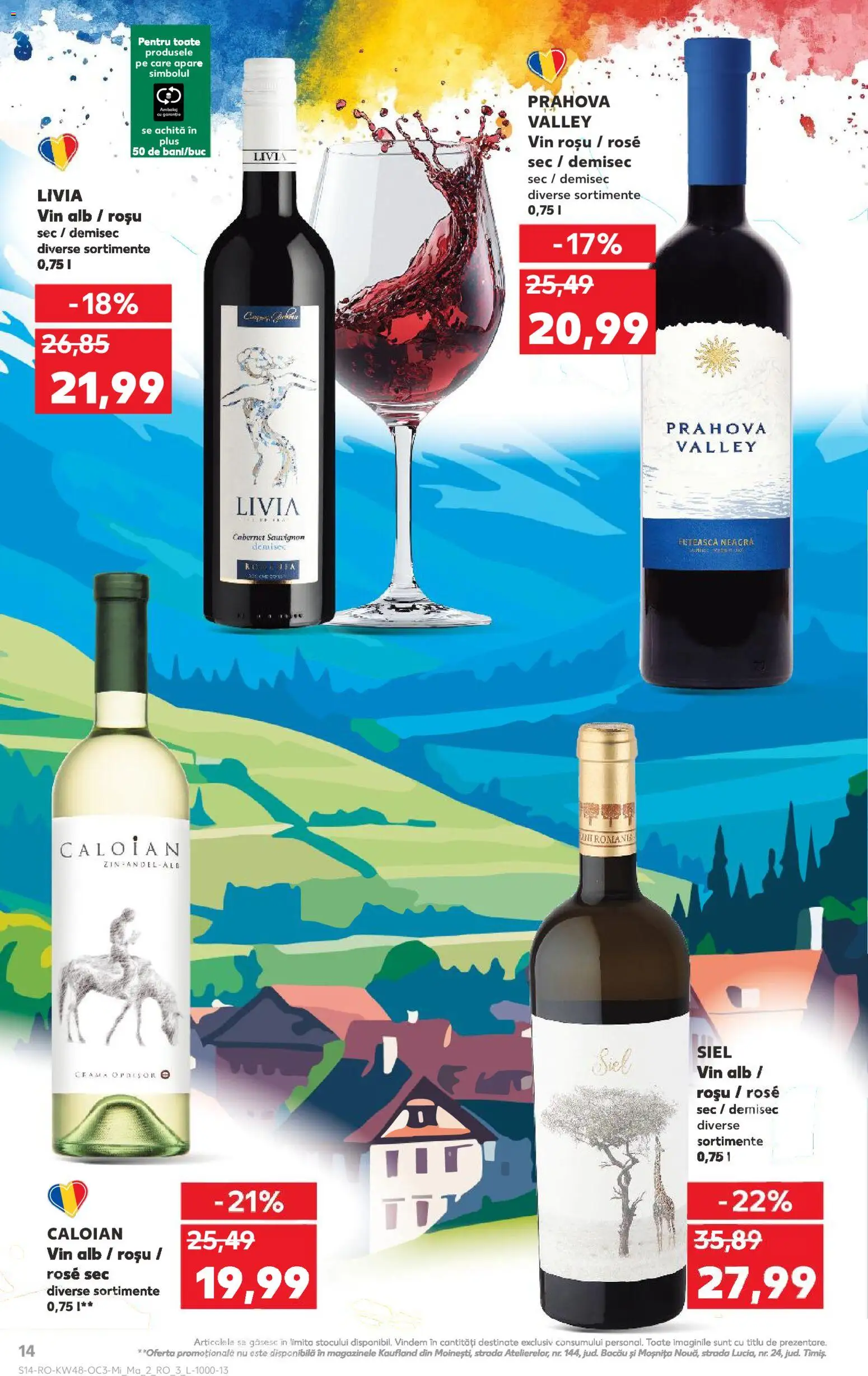 Noul catalog Kaufland – valabil de la 26.11.2025 | Pagină: 14 | Produse: Vin