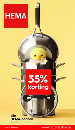 Hema folder / publicité - Voorbeeld van een folder van Hema, geldig van 23.03.2026
