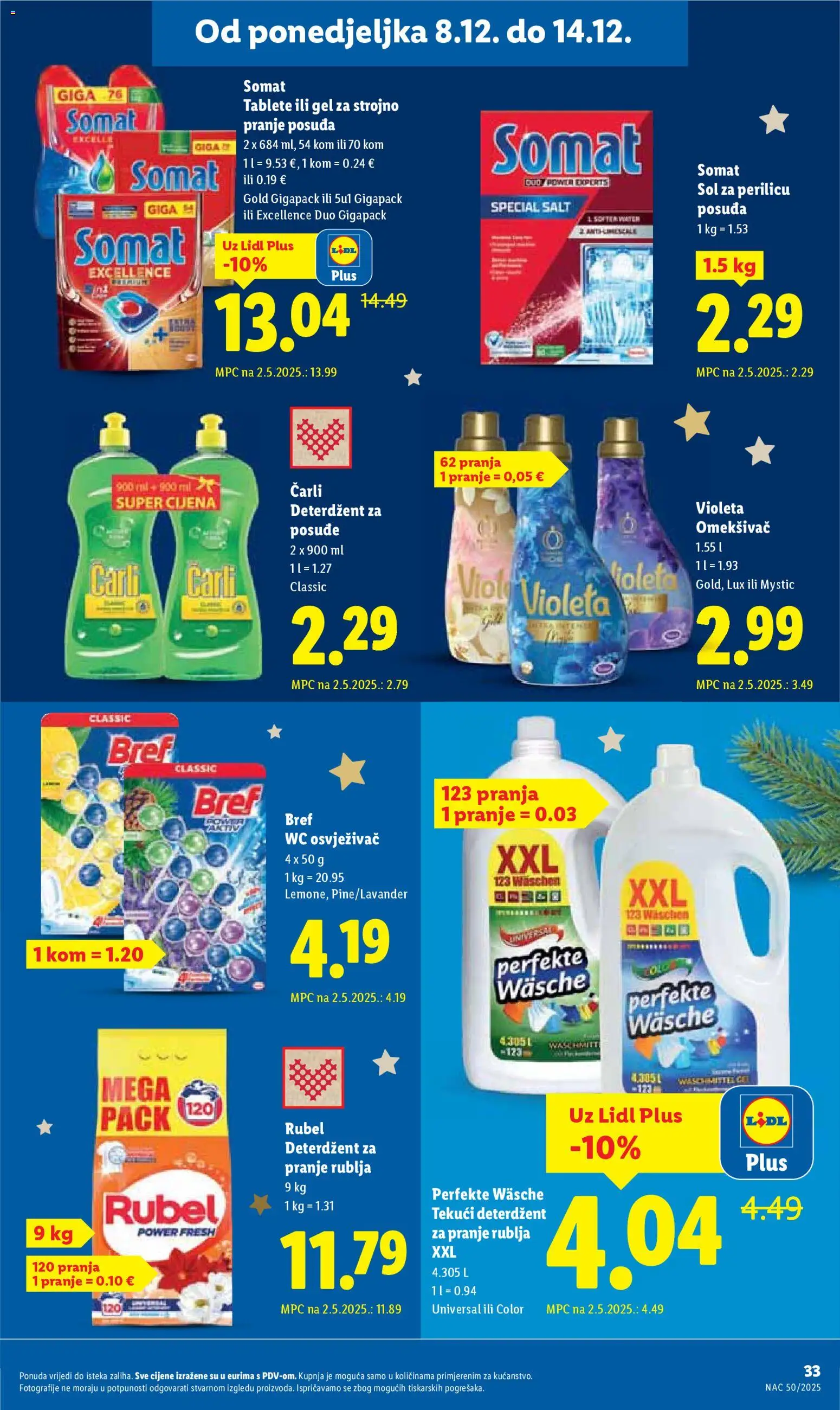 Lidl katalog | vrijedi od 08.12.2025 | Stranica: 33