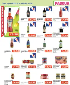 Anteprima del volantino Mercatò volantino valido a partire dal 23.03.2026 | Pagina: 10 | Prodotti: Aperol, Liquore, Alici, Amaro