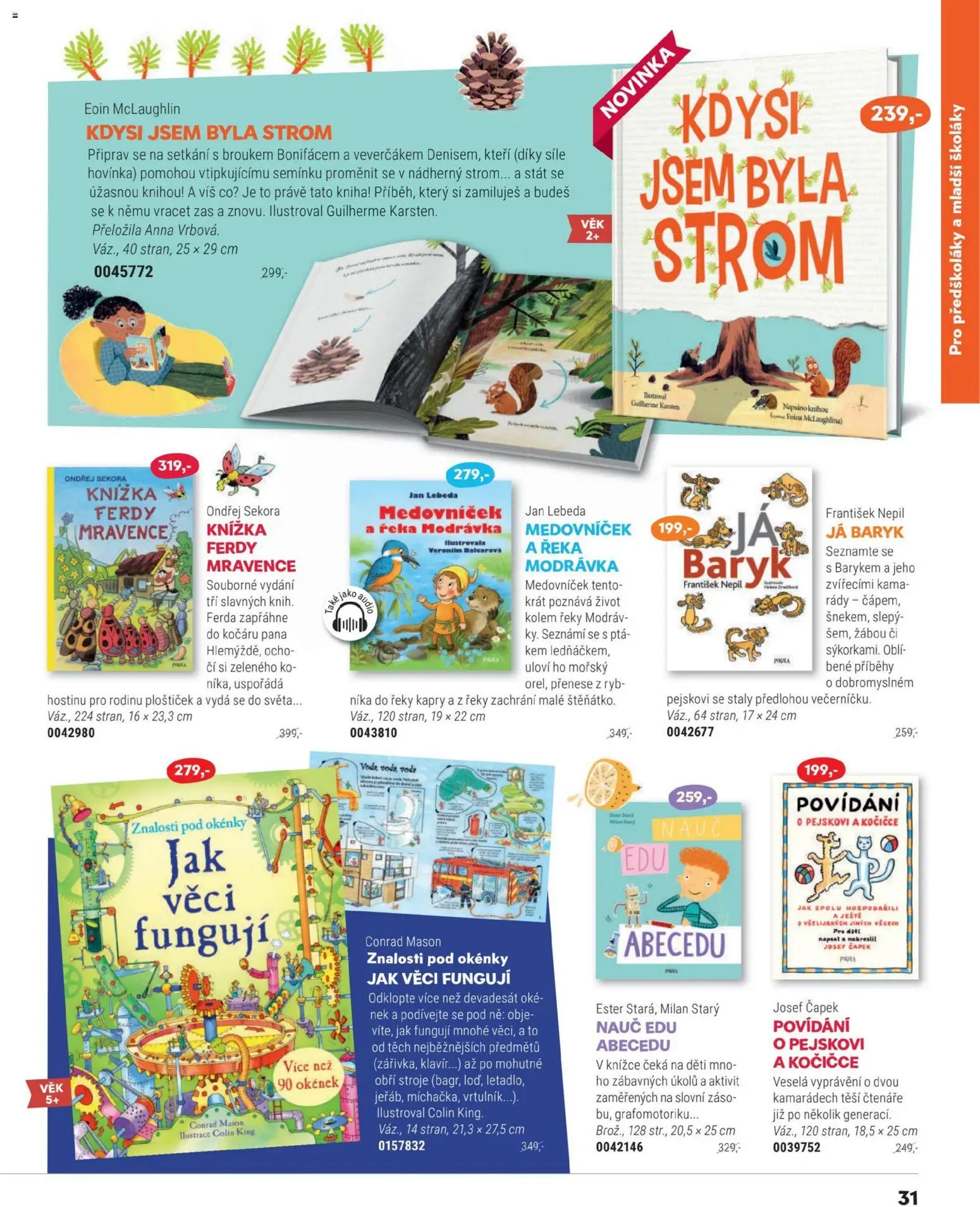 Luxor leták od 01.03.2026 | Strana: 31 | Produkty: Kniha, Voda, Audio, Knížka