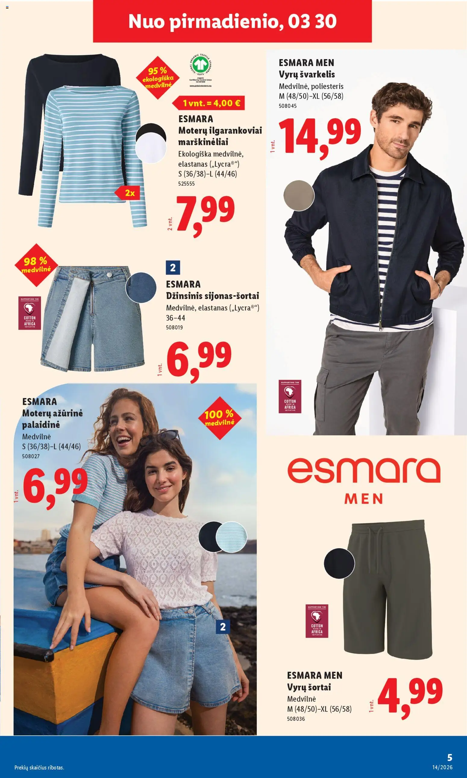 LIDL akcijos nuo 30.03.2026 | Puslapis: 5