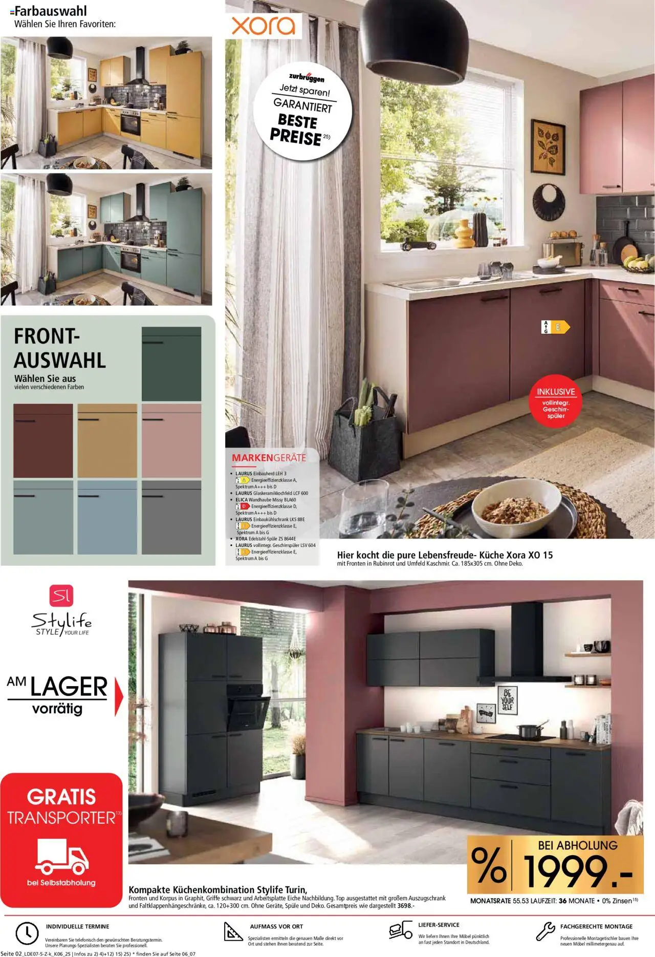 Zurbrüggen  Küchen für Ihr Zuhause - gültig ab dem 26.07.2025 | Seite: 2 | Produkte: Top, Geschirrspüler, Küche