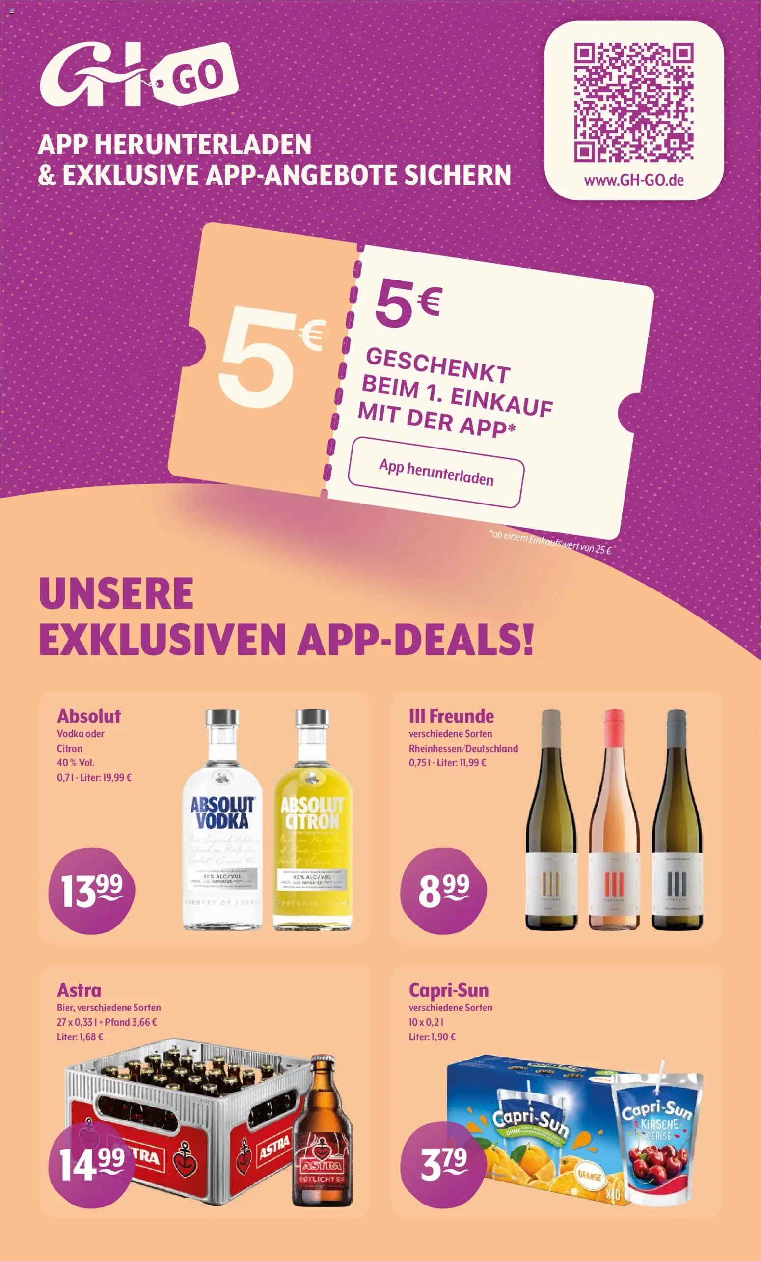 Trink und Spare Prospekt – gültig ab 19.01.2026 | Seite: 9 | Produkte: Astra, Vodka