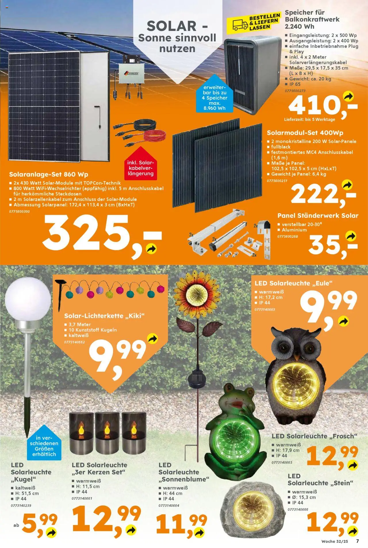 Globus Baumarkt Prospekt 	 - gültig ab dem 03.08.2025 | Seite: 7