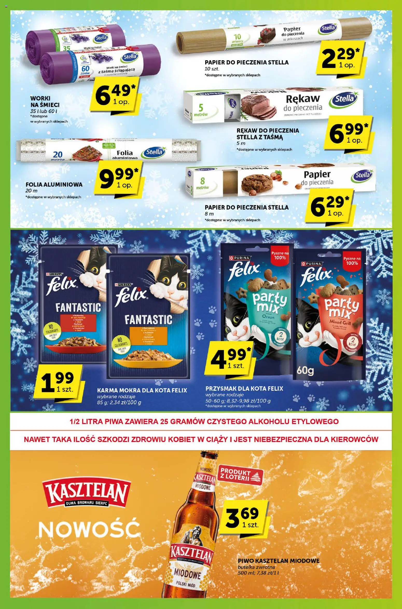 ABC Gazetka - Sprawdź, co więcej od 11.12.2025 | Strona: 12 | Produkty: Miód, Karma mokra dla kota, Grill, Piwo