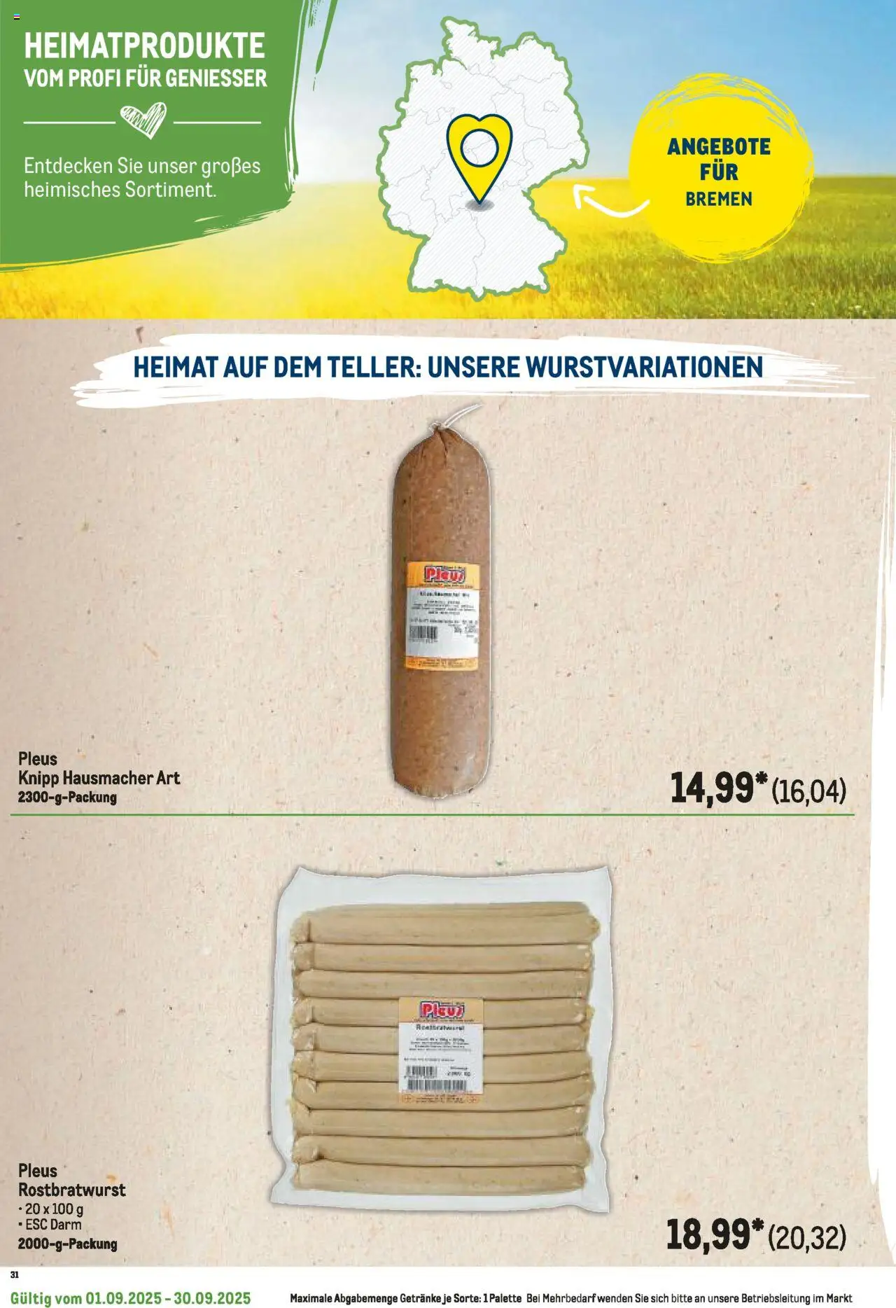 Metro Regionaler Flyer - gültig ab dem 01.09.2025 | Seite: 38