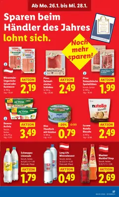 Lidl Flugblatt ab 22.01.2026 gültig | Seite: 43 | Produkte: Gemüse, Zitrone, Bad, Salami