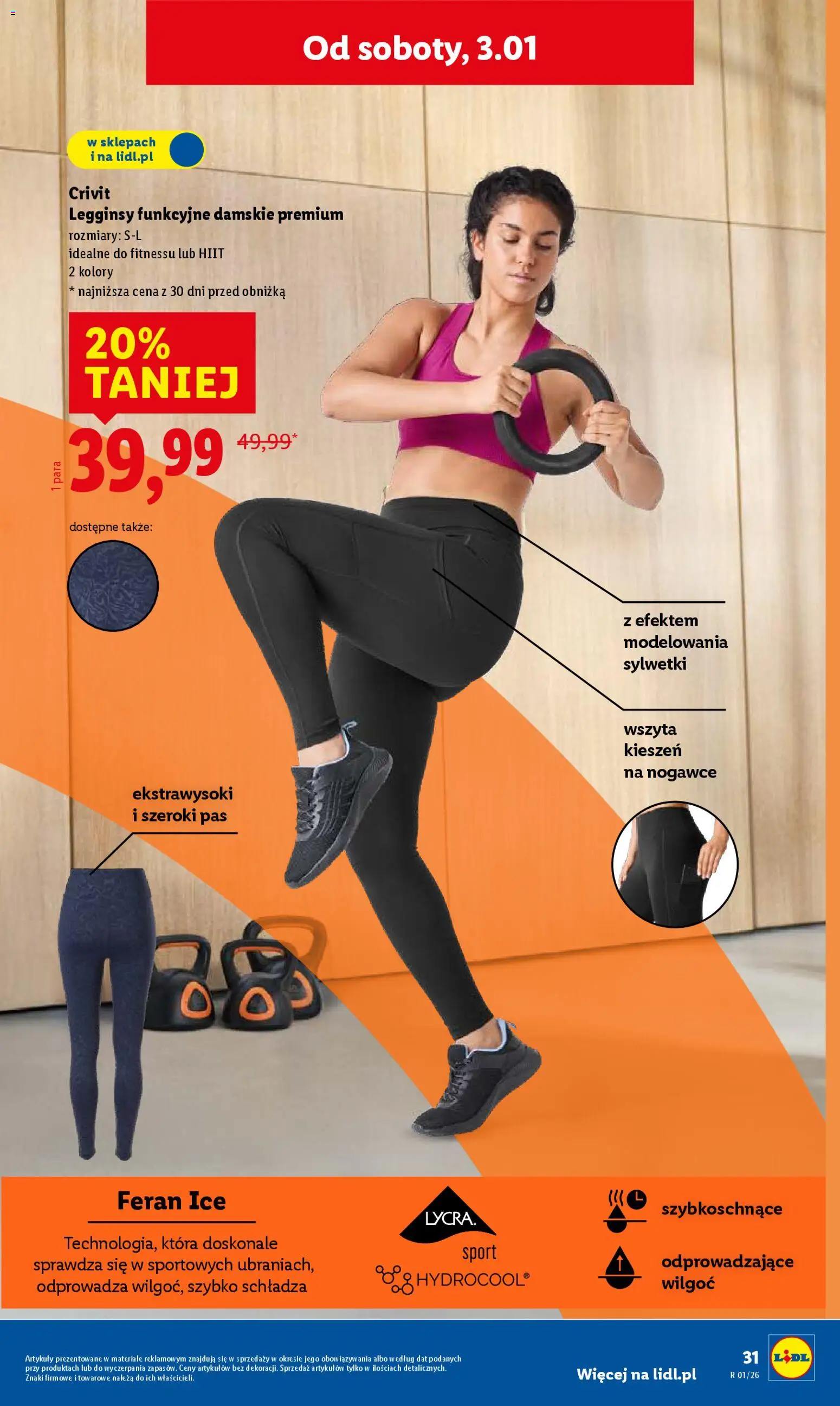 Lidl Katalog od 29.12.2025 | Strona: 37 | Produkty: Legginsy