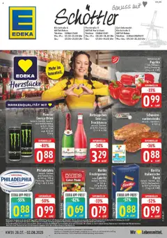 Edeka prospekt Reken	 gültig ab dem 27.07.2025