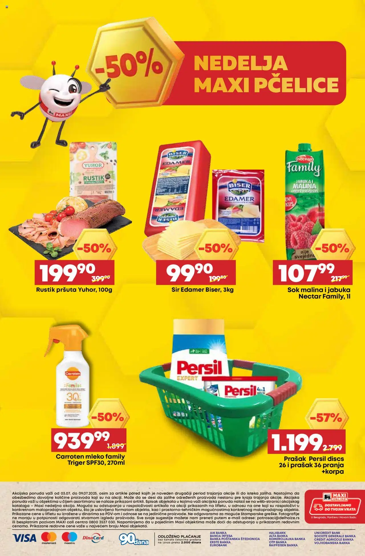 Maxi katalog - važi od 03.07.2025 | Strana: 36 | Proizvode: Edamer, Mleko, Malina, Persil