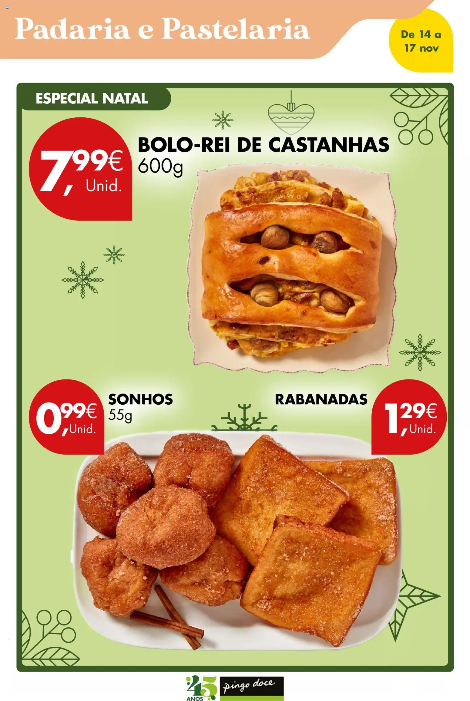 Pingo Doce Poupe este Fim de Semana │ válido de 14.11.2025 | Página: 12 | Produtos: Padaria, Castanhas