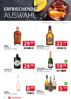 Transgourmet Flugblatt ab 23.03.2026 gültig | Seite: 30 | Produkte: Gin, Regal
