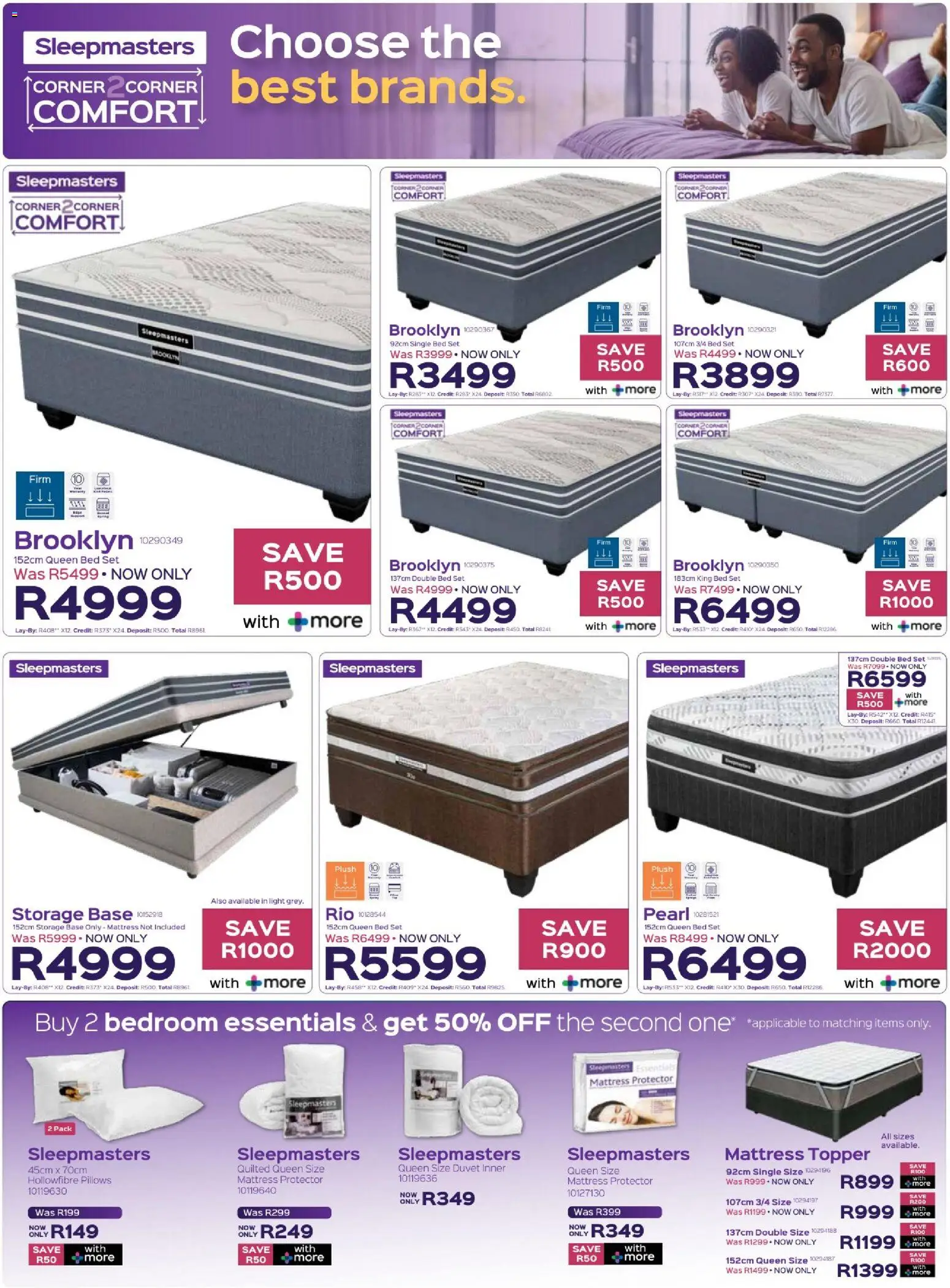 New Sleepmasters catalogue – valid from 19.02.2026 | Page: 9