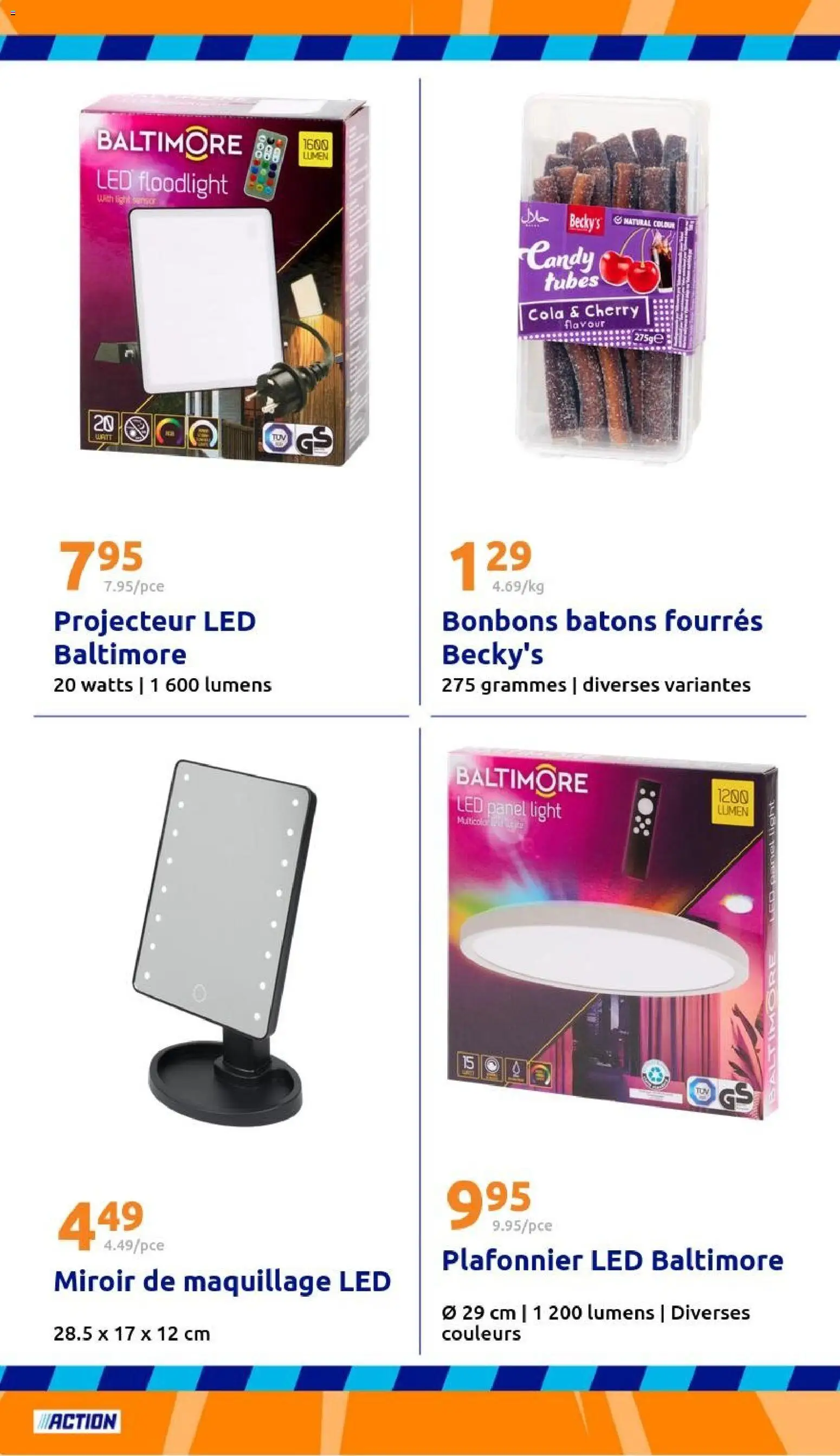 {H1} | Page: 26 | Produits: Plafonnier, Maquillage, Miroir, Bonbons