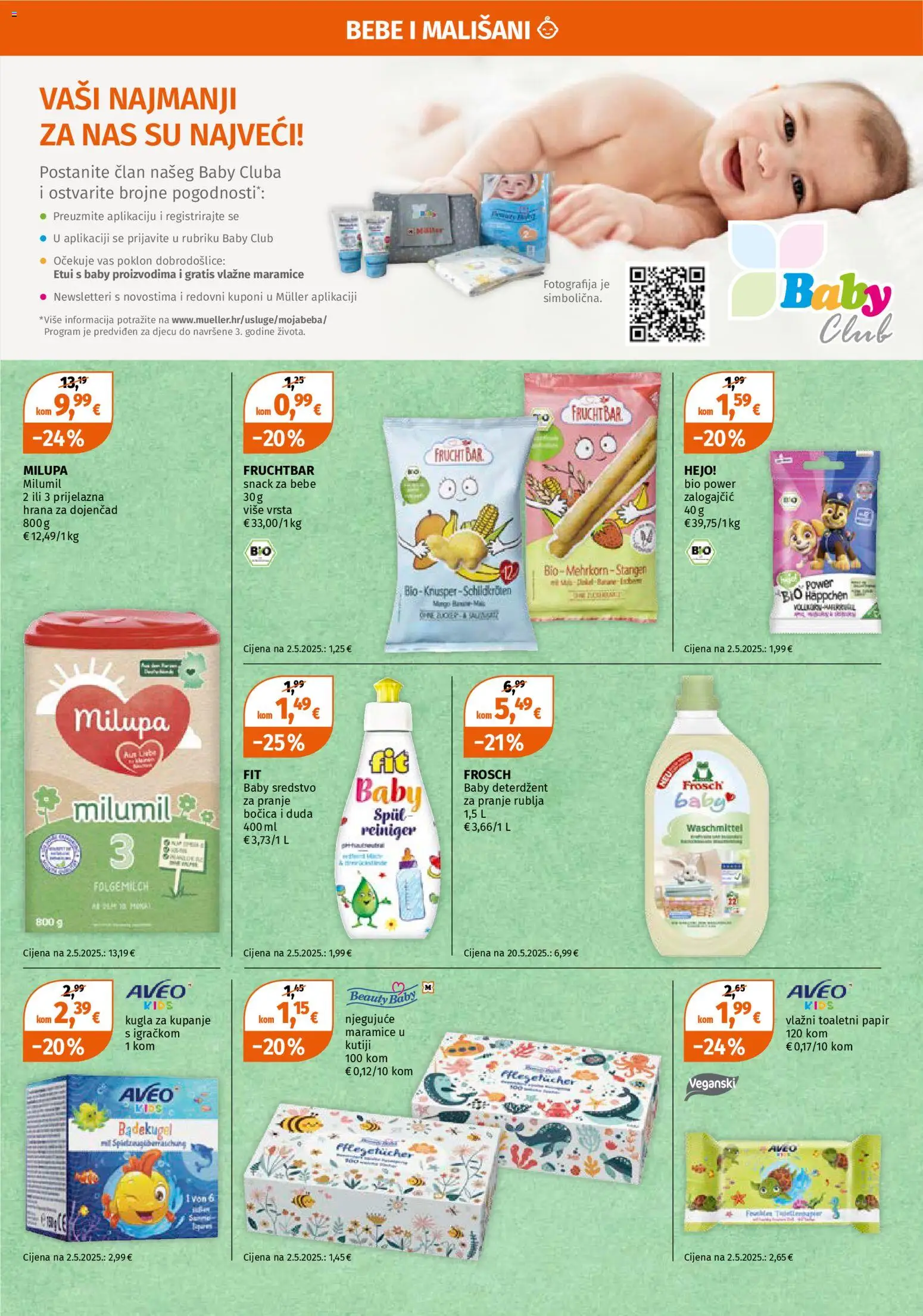 Müller katalog | vrijedi od 05.01.2026 | Stranica: 14 | Proizvodi: Vlažne maramice, Deterdžent za pranje rublja, Deterdžent, Toaletni papir