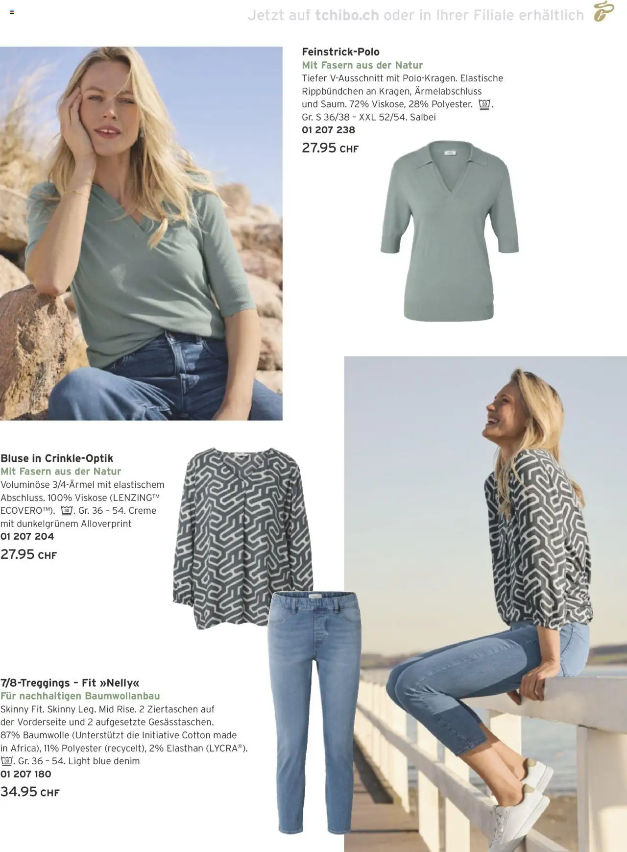 Tchibo Aktionen ab 01.08.2025 | Seite: 39 | Produkte: Bluse, Creme