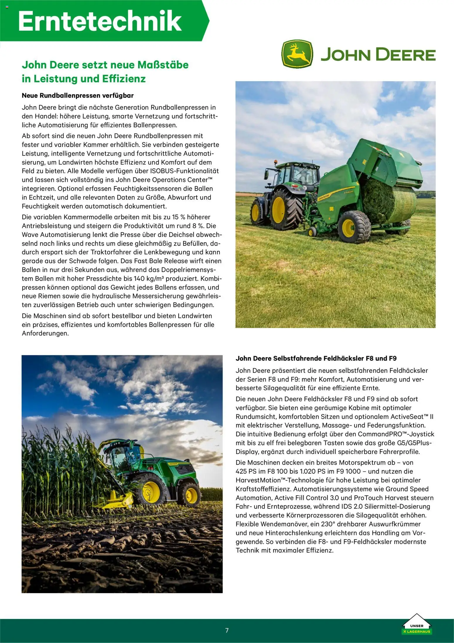 Lagerhaus Grünland-Kompetenz erfahren gültig ab 01.10.2025 | Seite: 7 | Produkte: Gewicht, Presse