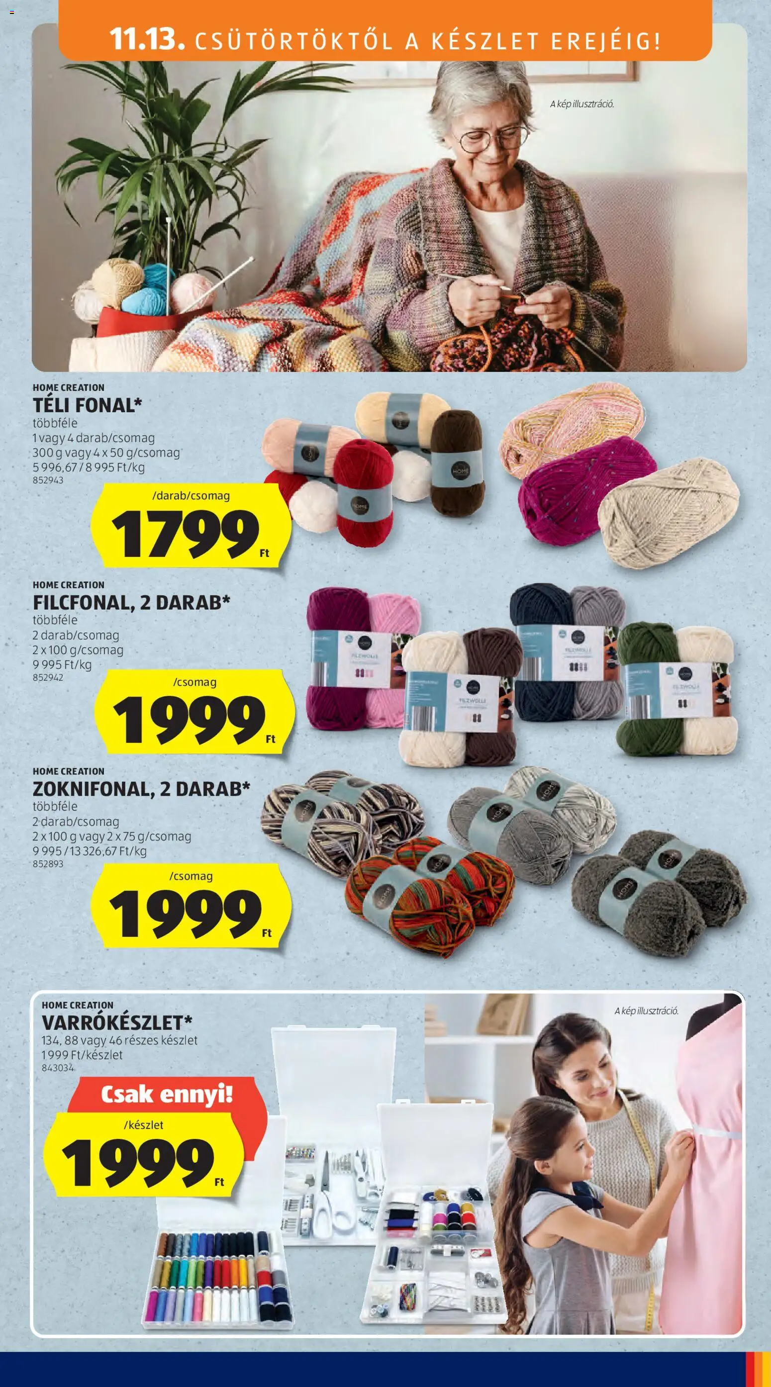 Aldi akciós ujság - amely érvényes a következő dátumtól: 13.11.2025 | Oldal: 31