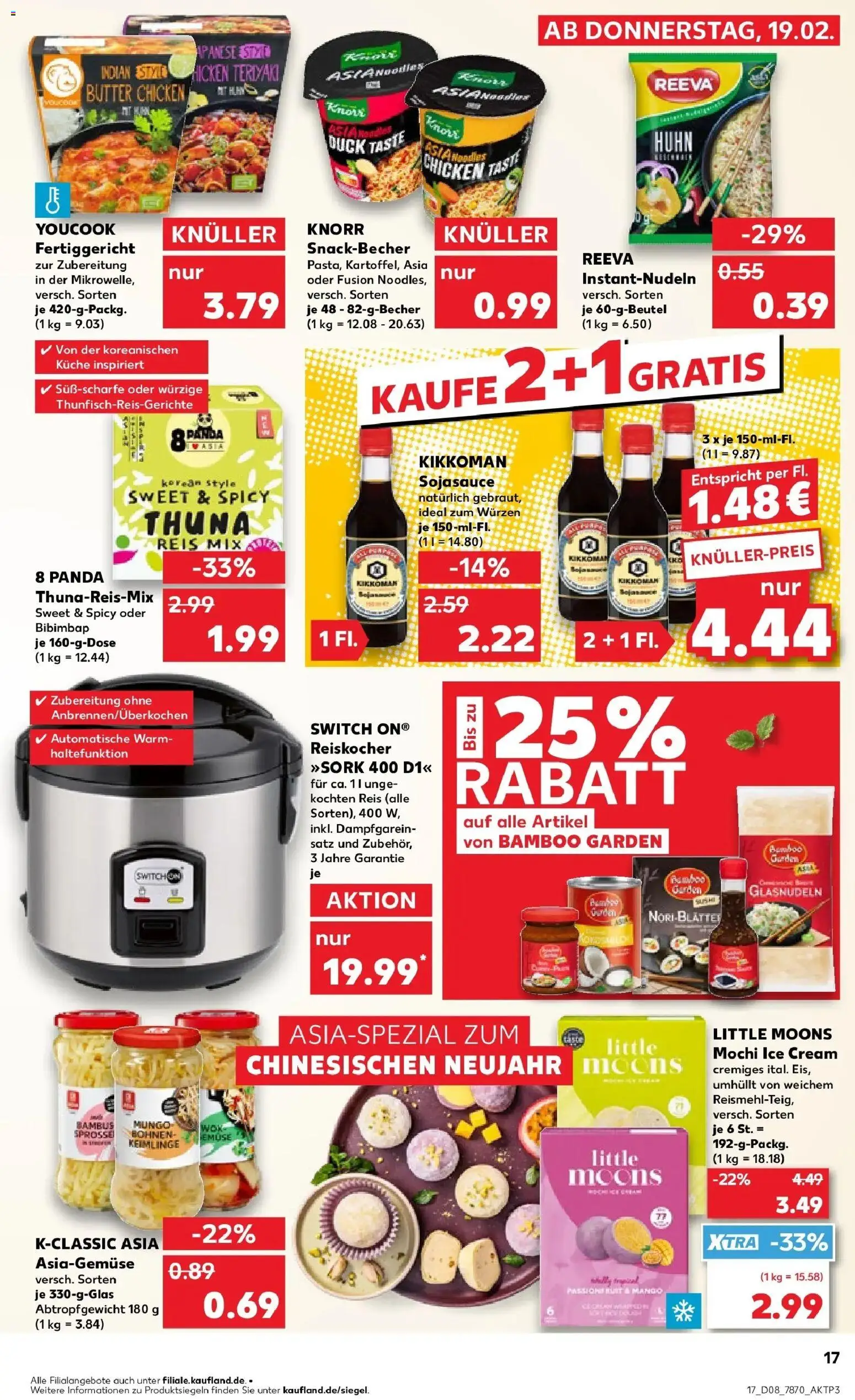 Kaufland prospekt Waldshut-Tiengen	 – gültig ab 19.02.2026 | Seite: 33 | Produkte: Butter, Küche, Knorr, Reis