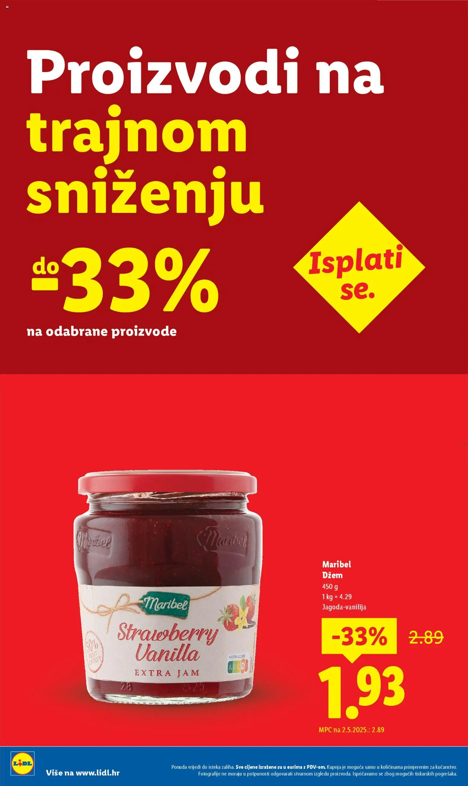 Lidl katalog | vrijedi od 08.09.2025 | Stranica: 16 | Proizvodi: Džem