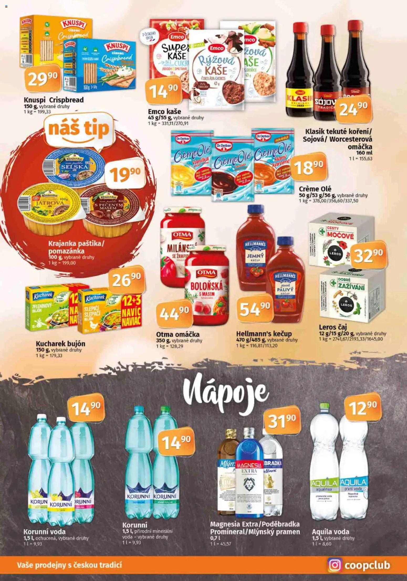 Konzum leták od 02.01.2026 | Strana: 6 | Produkty: Čokoláda, Čaj, Smetana, Hellmann's kečup