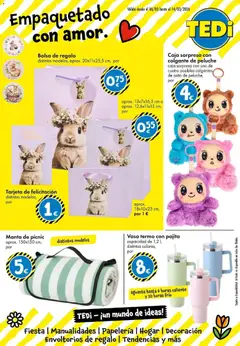 Vista previa TEDi - Empaquetado con amor válido desde el 05.03.2026