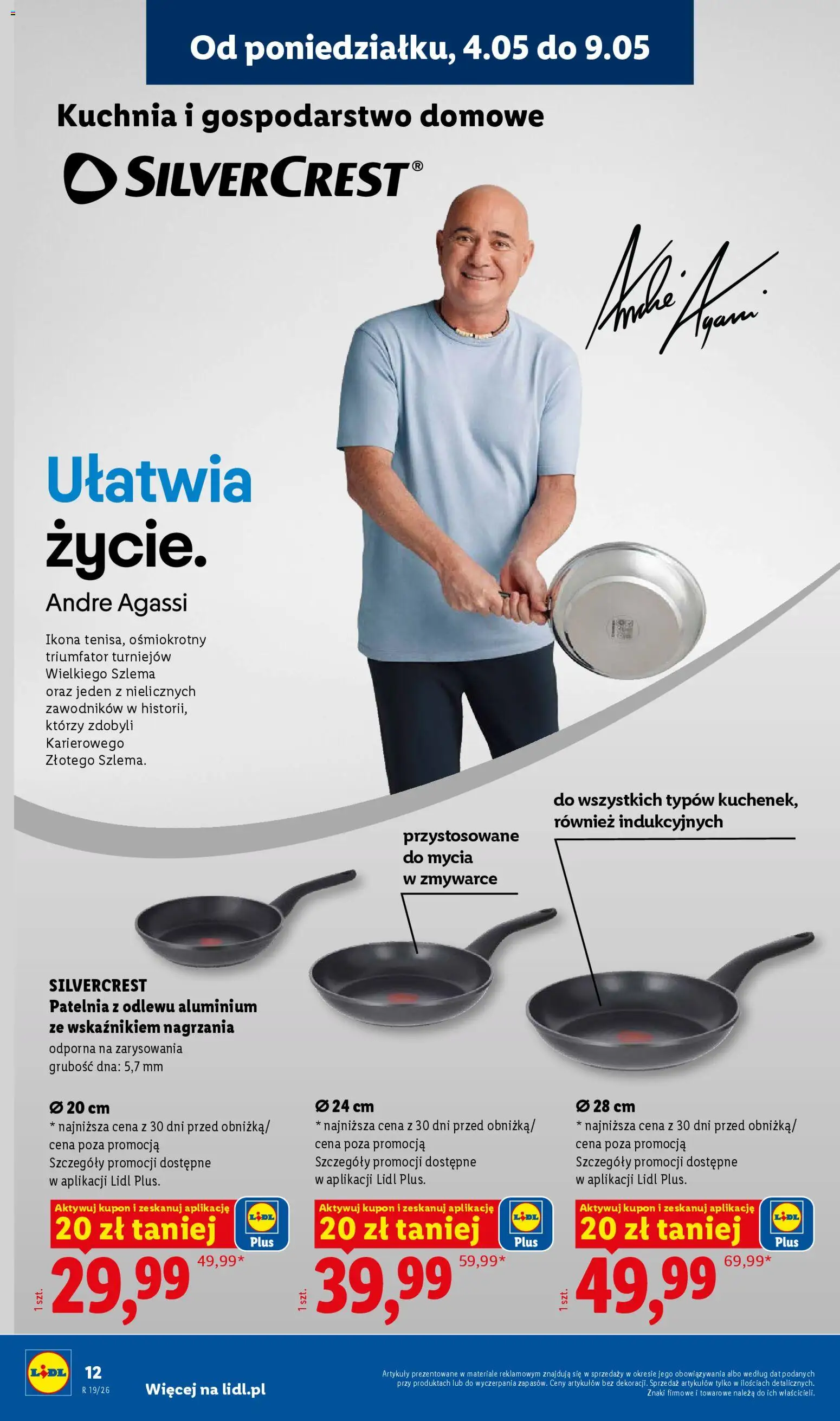 Lidl Katalog od 04.05.2026 | Strona: 12 | Produkty: Patelnia