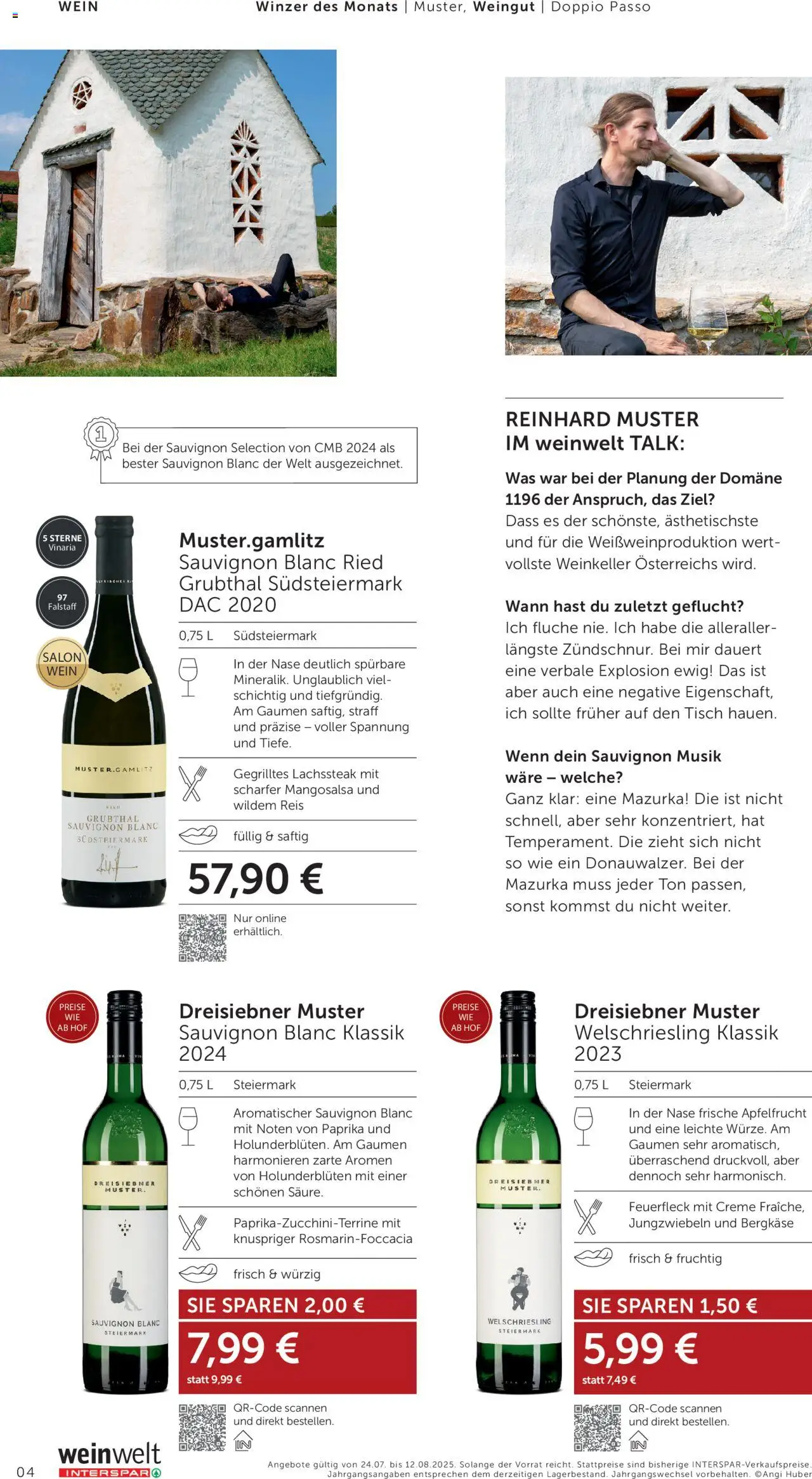 Interspar Wein Welt gültig ab 24.07.2025 | Seite: 4 | Produkte: Tisch, Creme, Wein, Reis
