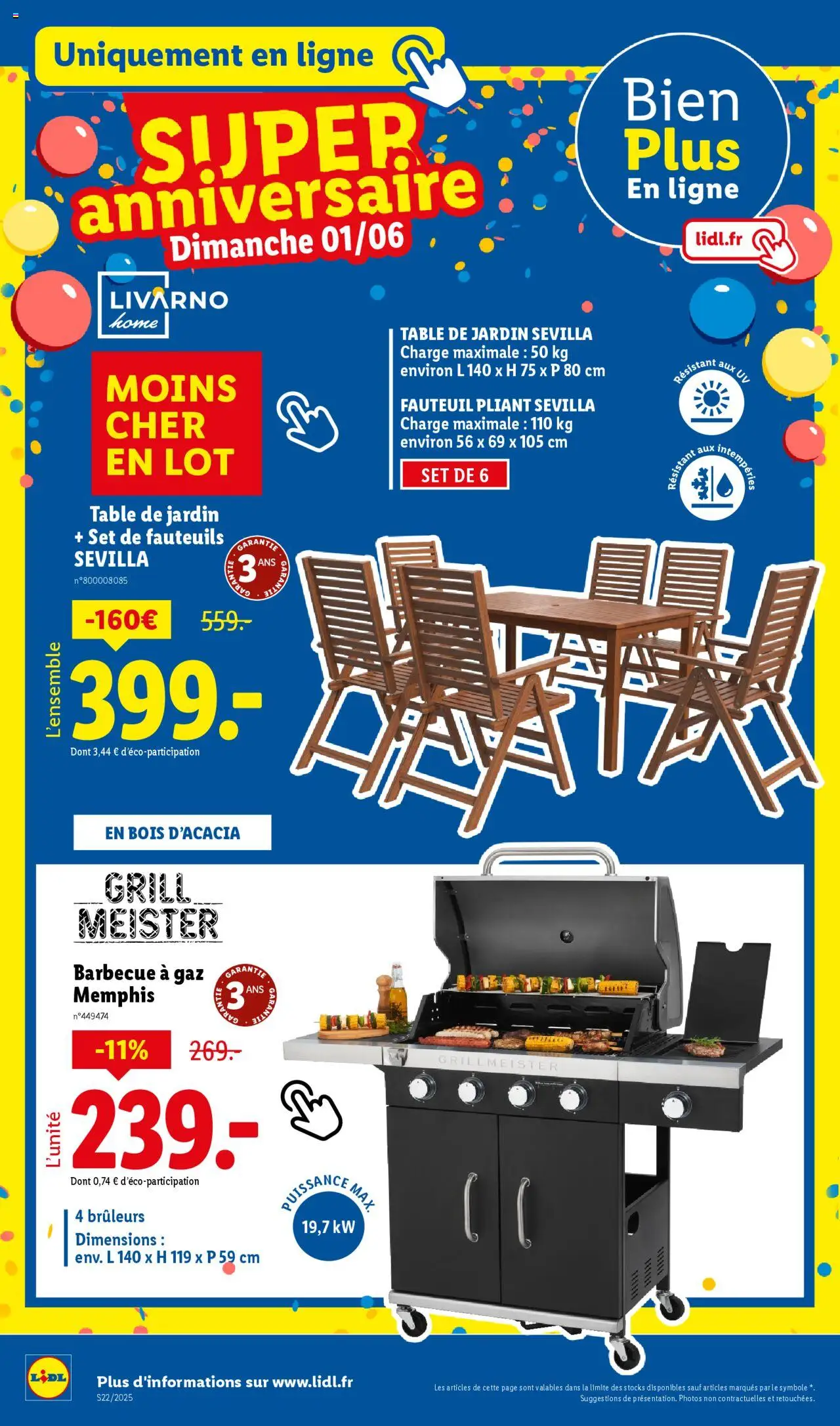  | Page: 26 | Produits: Barbecue, Grill, Table de jardin, Fauteuil