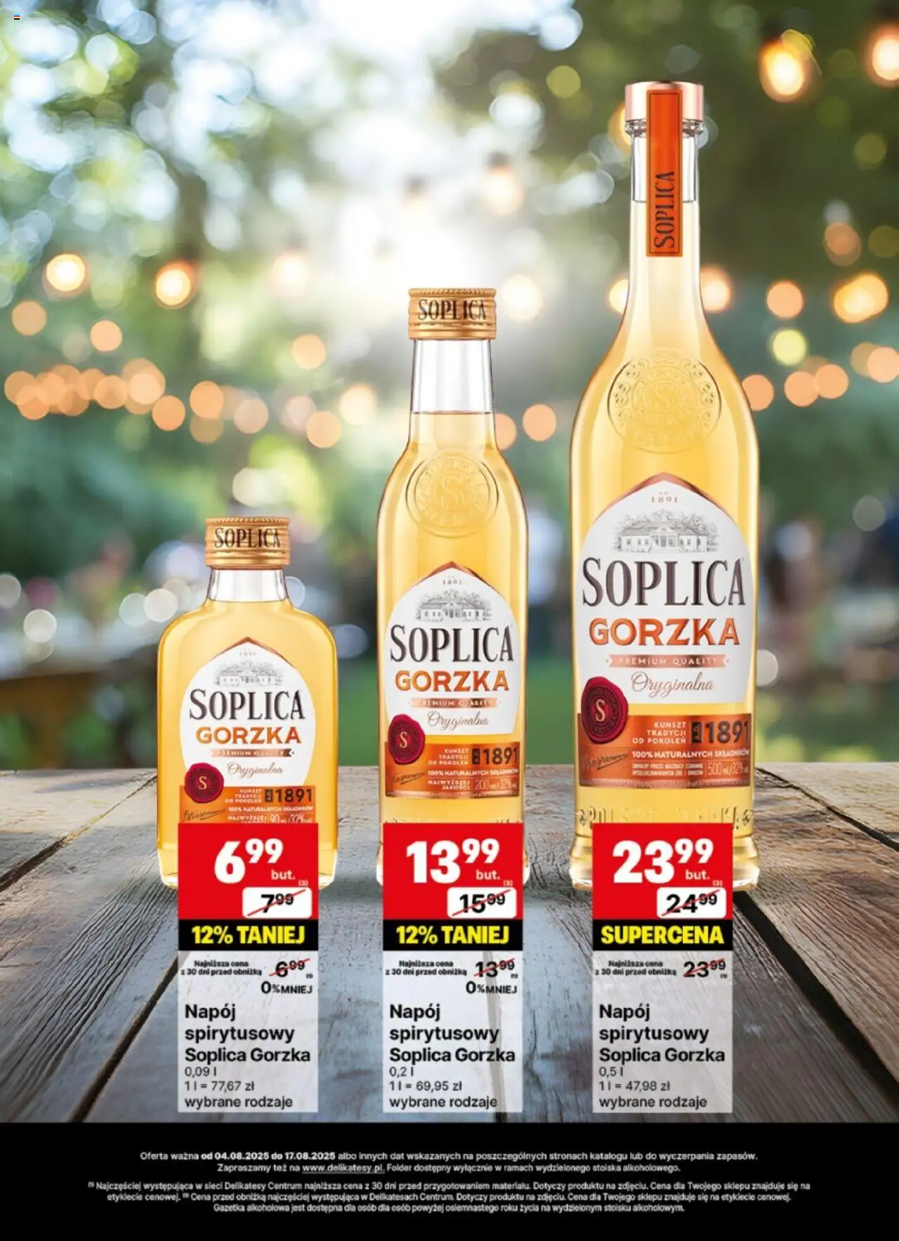 Delikatesy Centrum Gazetka - DeliBarek od 04.08.2025 | Strona: 19 | Produkty: Delikatesy