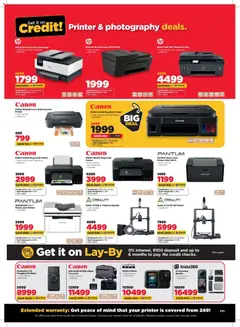 HiFi Corp specials catalogue – valid from 01.04.2026 | Page: 21 | Products: Printer, Desk, Tank
