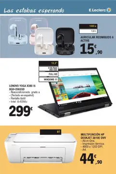 Vista previa E.Leclerc folleto válido desde el 15.10.2025 | Página: 15 | Productos: Teclado
