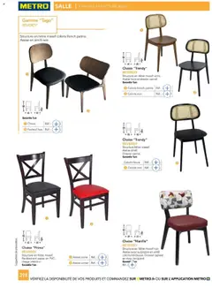 METRO - Prévisualisation de METRO - #CHR Équipement valide à partir de 01.01.2025 | Page: 398 | Produits: Fauteuil, Chaise