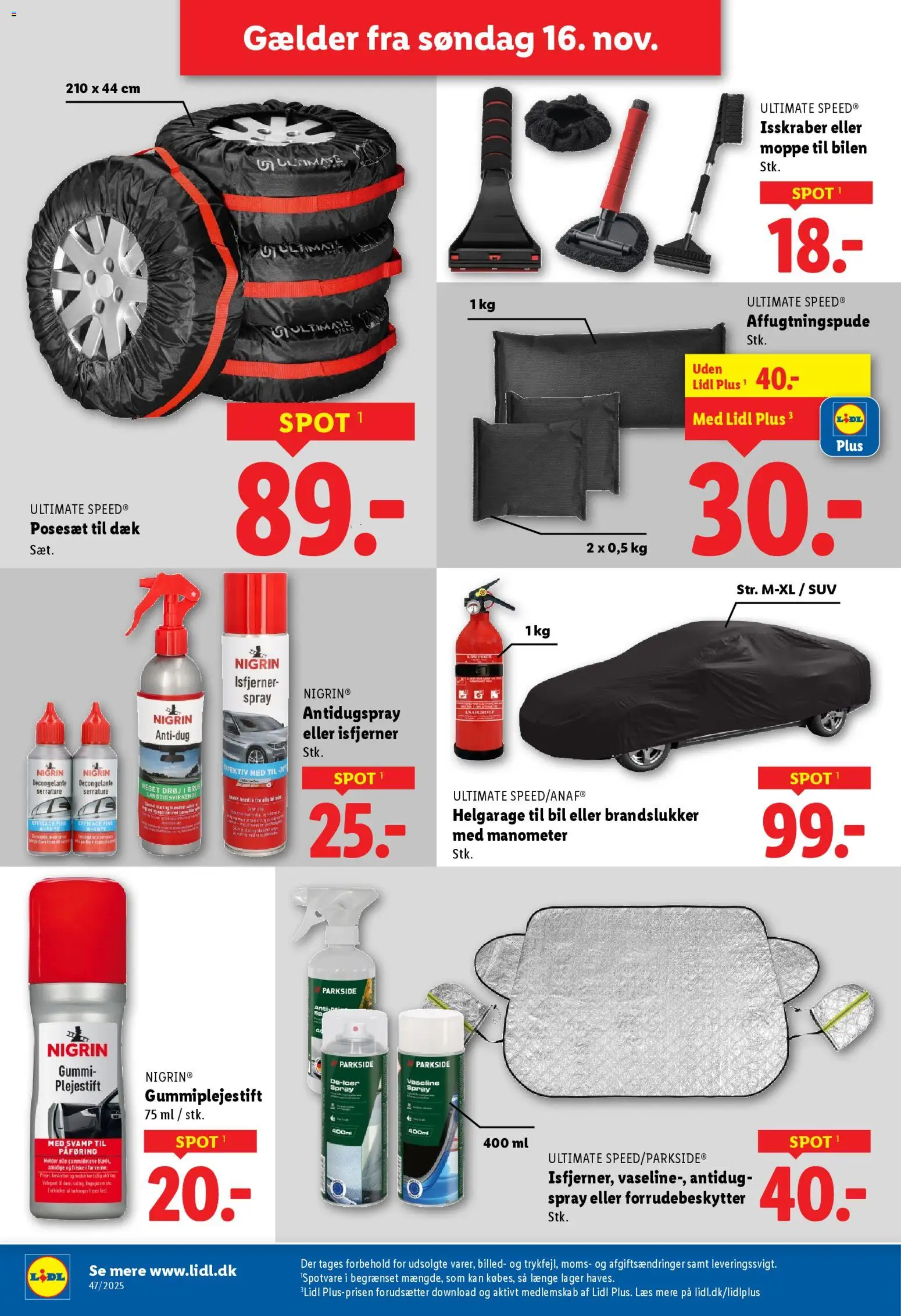 Lidl tilbudsavis – gyldig fra 16.11.2025 | Side: 21 | Produkter: Svamp, Søm