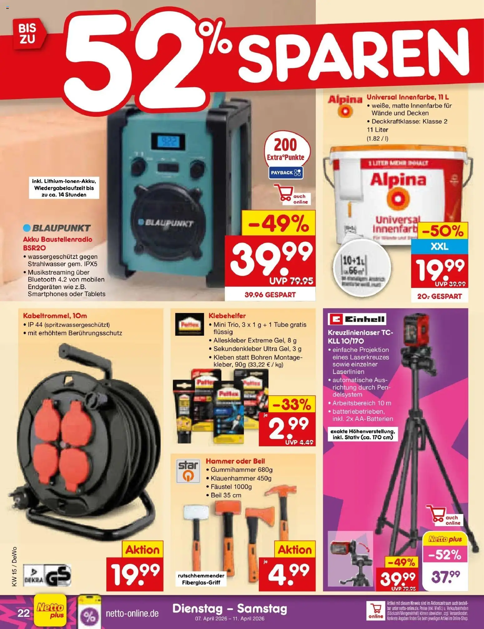 Netto Marken-Discount Prospekt Mannheim	 – gültig ab 05.04.2026 | Seite: 32