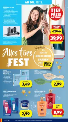Hofer Flugblatt ab 12.12.2025 gültig | Seite: 48 | Produkte: Kabel, Shampoo