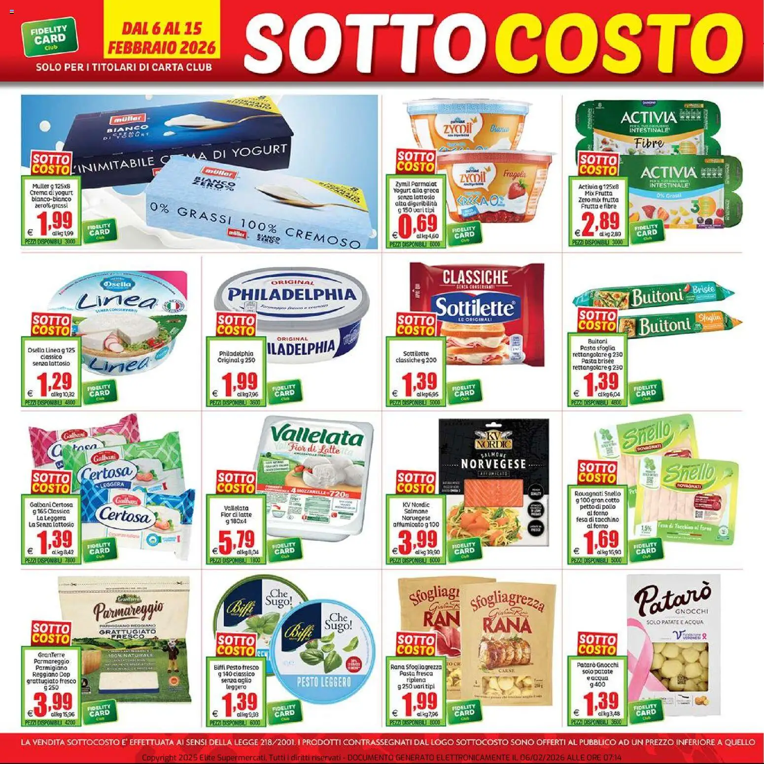 Volantino Elite Supermercati del 06.02.2026 | Pagina: 4