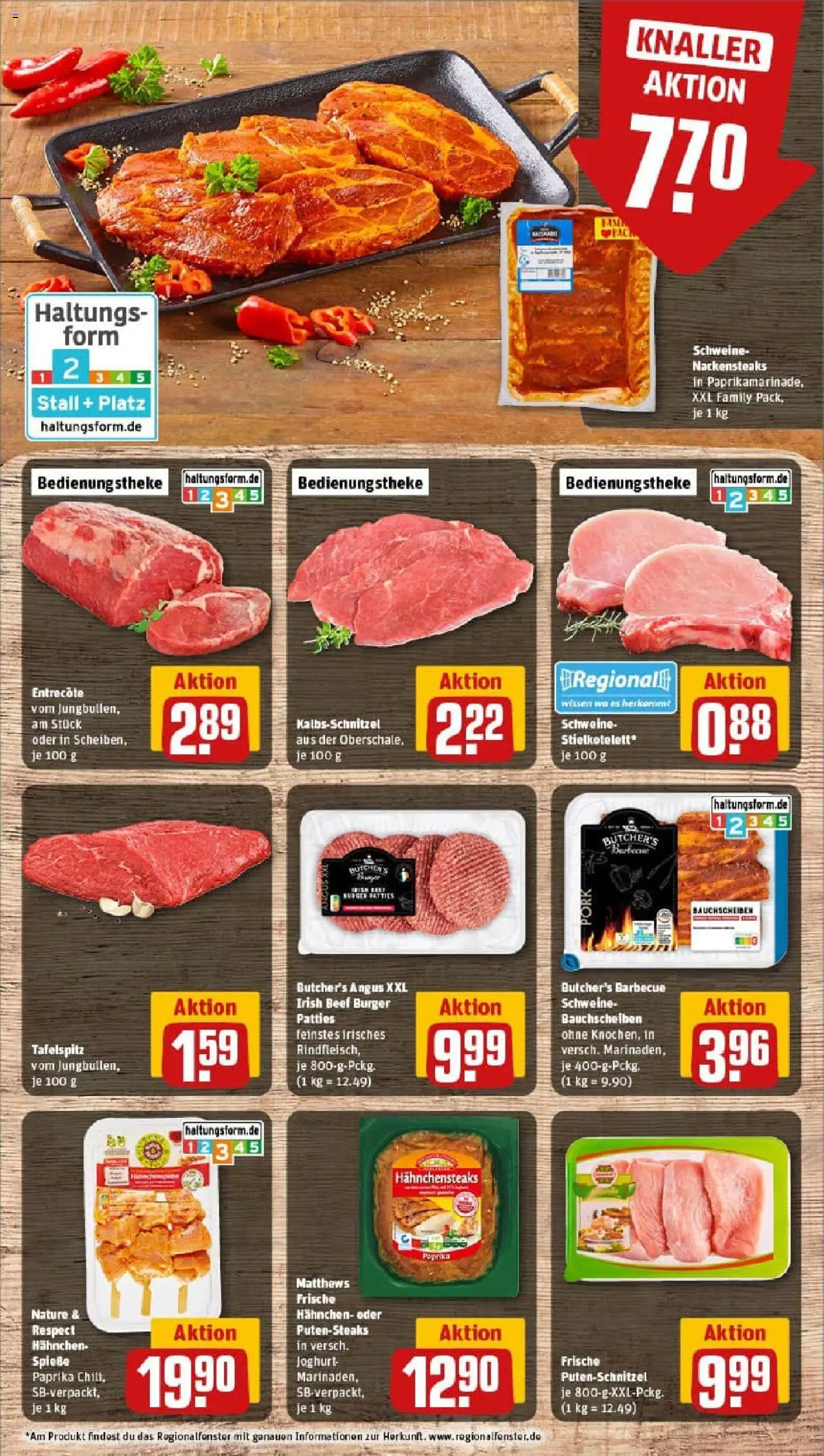 Rewe prospekt Braunschweig	 - gültig ab dem 11.08.2025 | Seite: 8 | Produkte: Spieße, Schnitzel, Paprika, Putenschnitzel