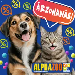 AlphaZoo Akciós újság - amely érvényes a következő dátumtól: 15.07.2025