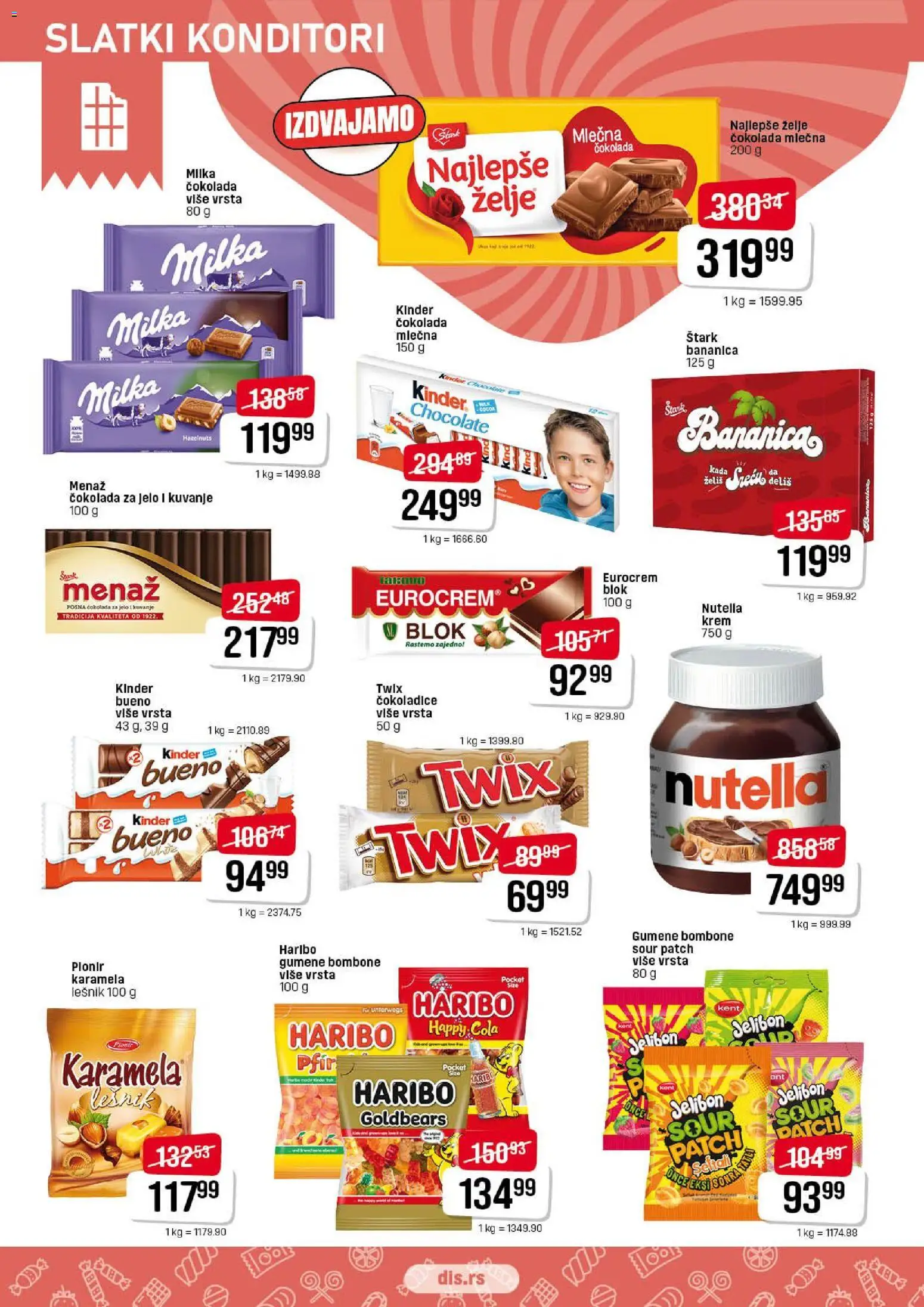 Super DIS katalog - važi od 21.12.2025 | Strana: 12 | Proizvode: Bombone, Lešnik, Gumene bombone, Čokolada