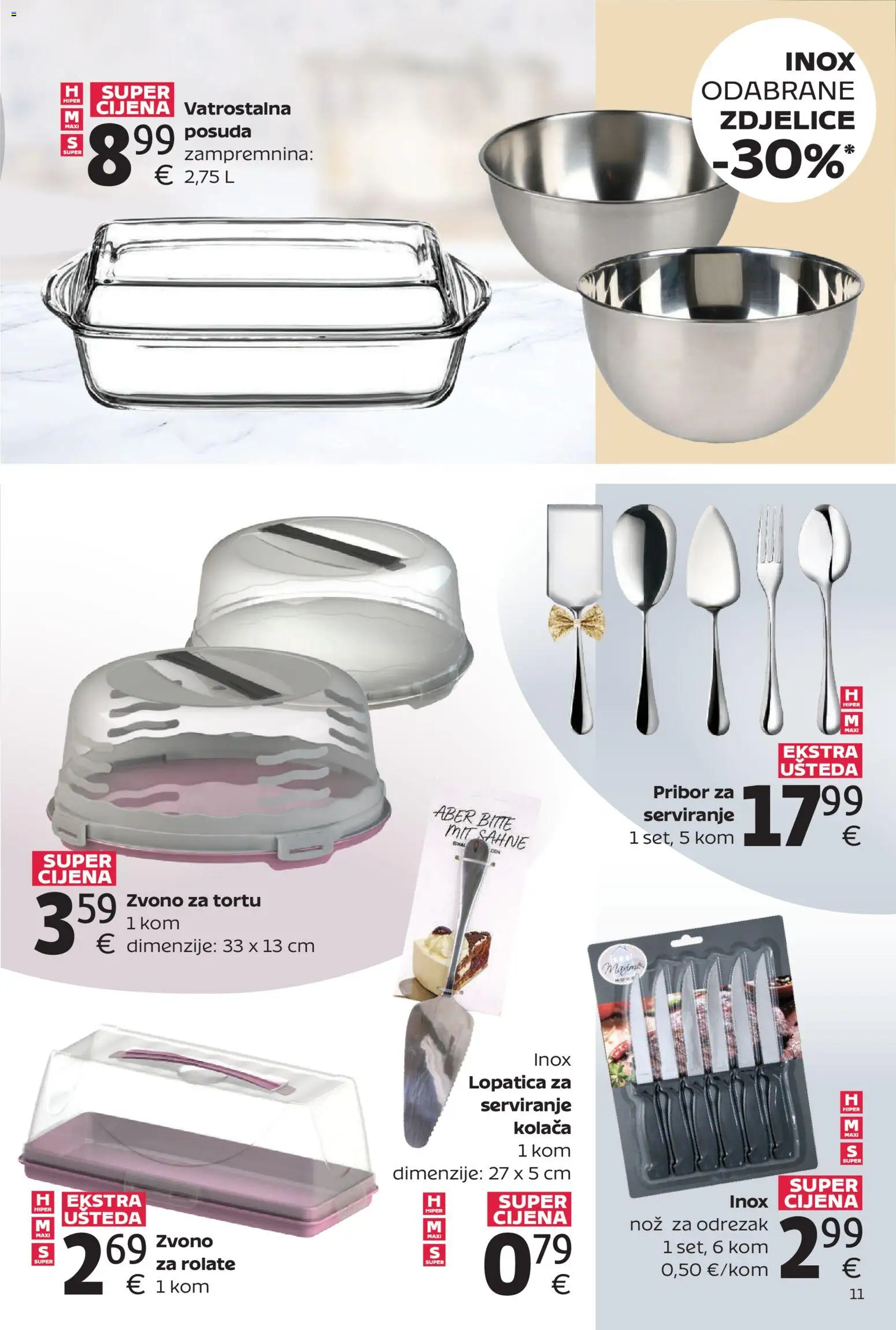 Tommy katalog | vrijedi od 02.03.2026 | Stranica: 11 | Proizvodi: Nož, Lopatica